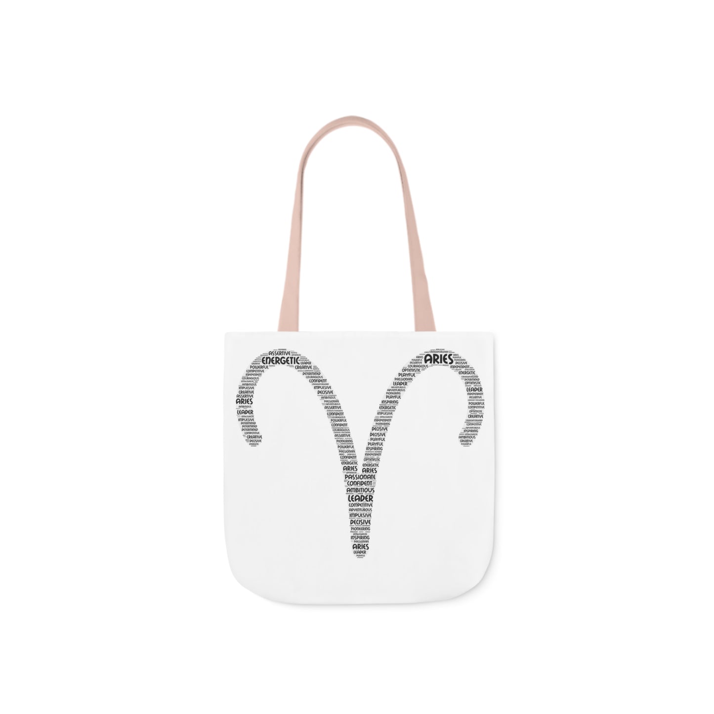 Aries Symbol Word Cloud Tote Bag