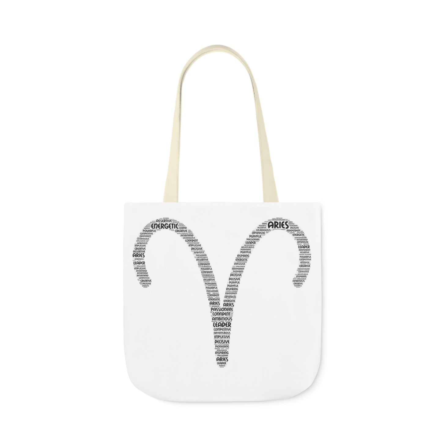 Aries Symbol Word Cloud Tote Bag