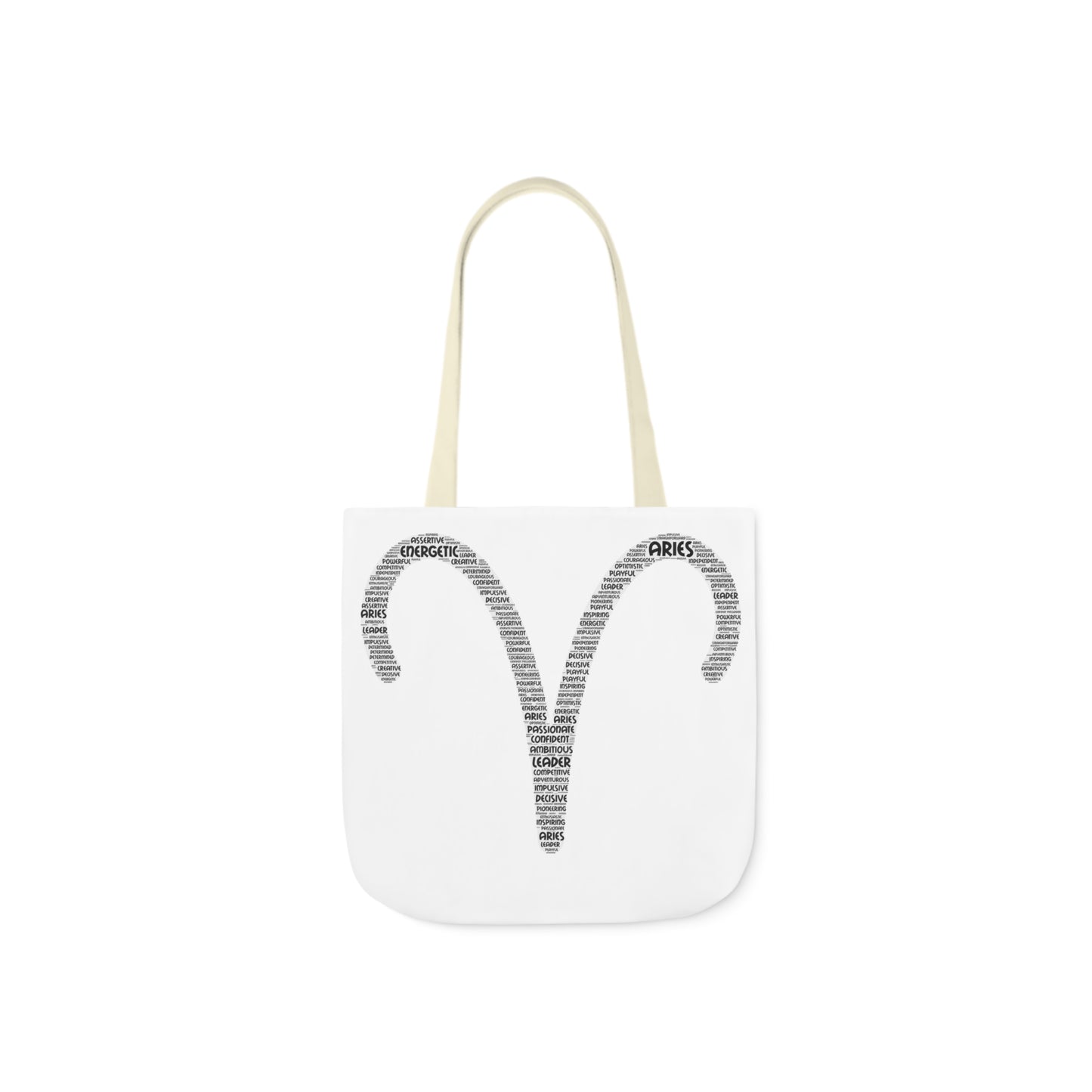 Aries Symbol Word Cloud Tote Bag