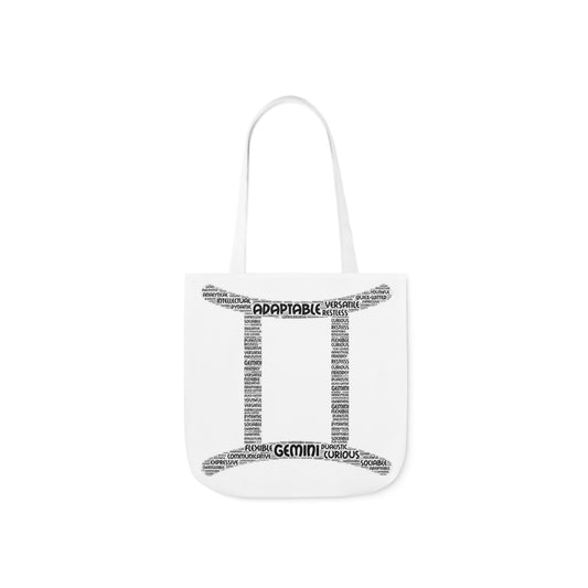 Gemini Symbol Word Cloud Tote Bag