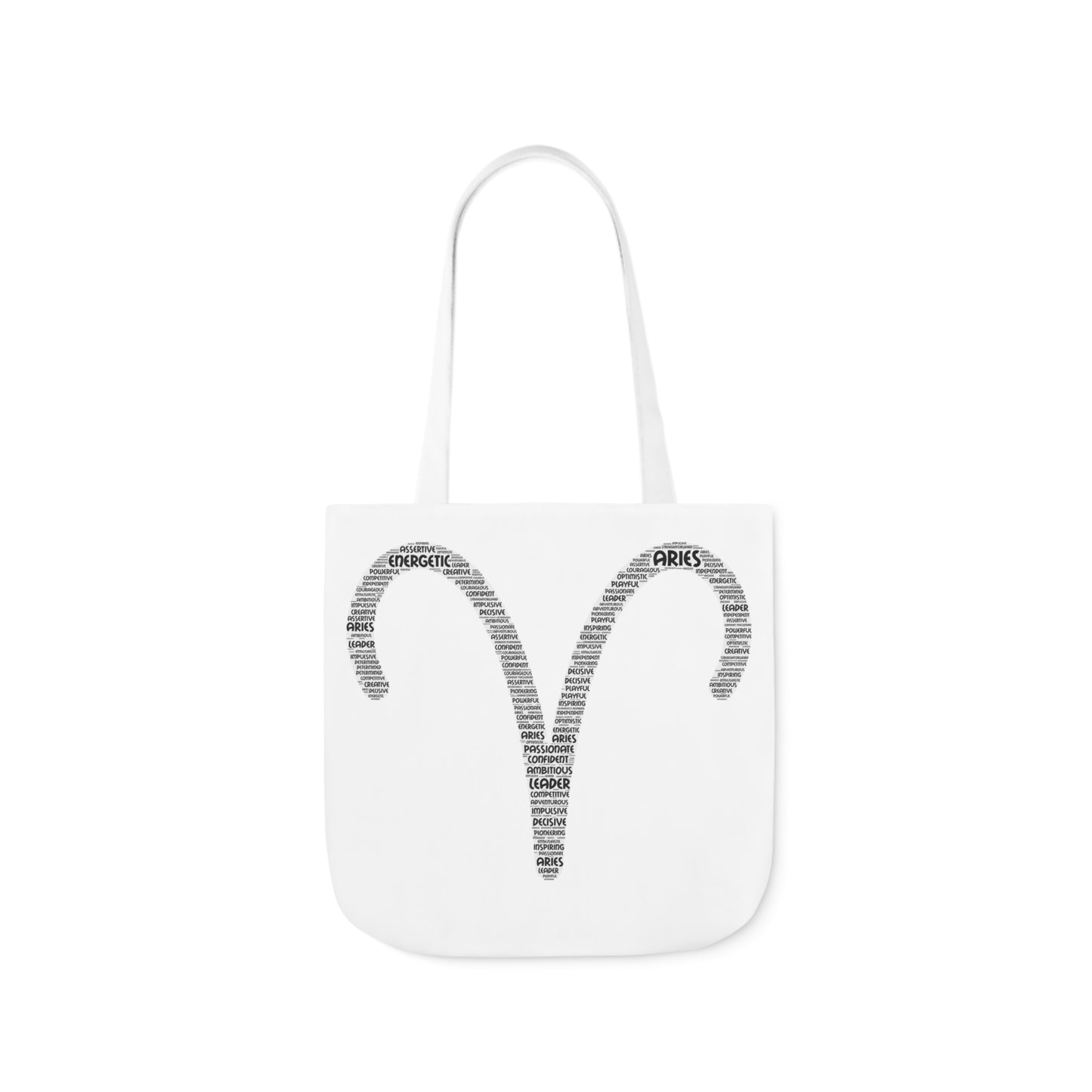 Aries Symbol Word Cloud Tote Bag