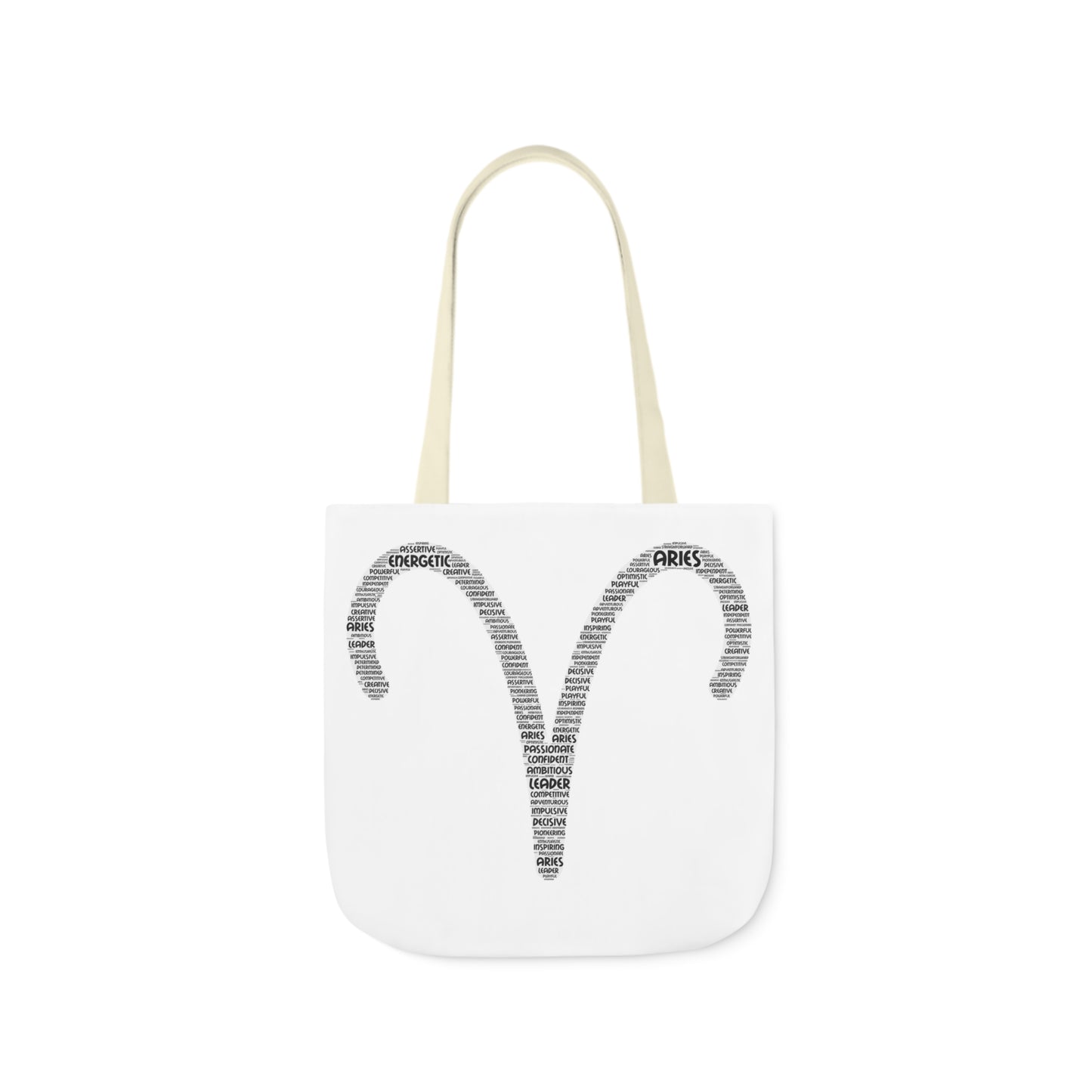 Aries Symbol Word Cloud Tote Bag