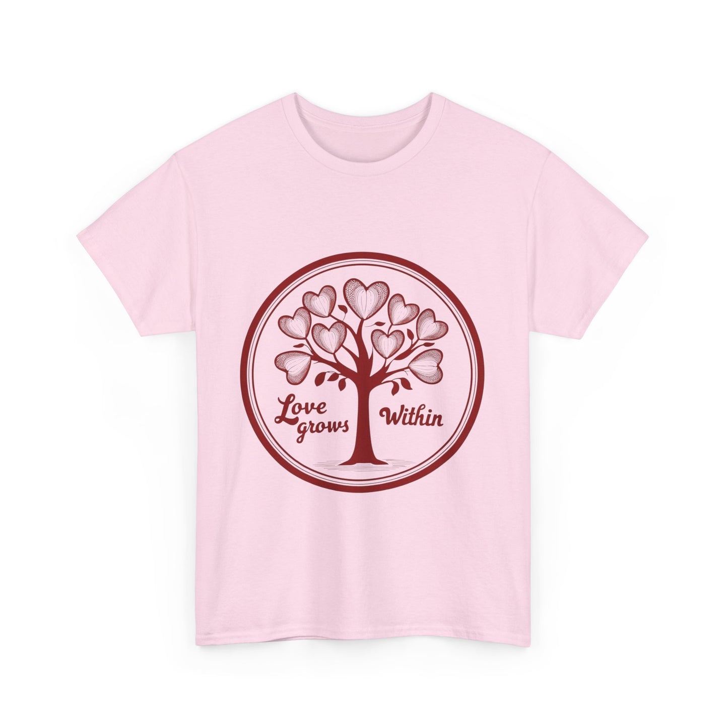 "Love Grows Within" T-Shirt | Embrace Inner Peace and Self-Love