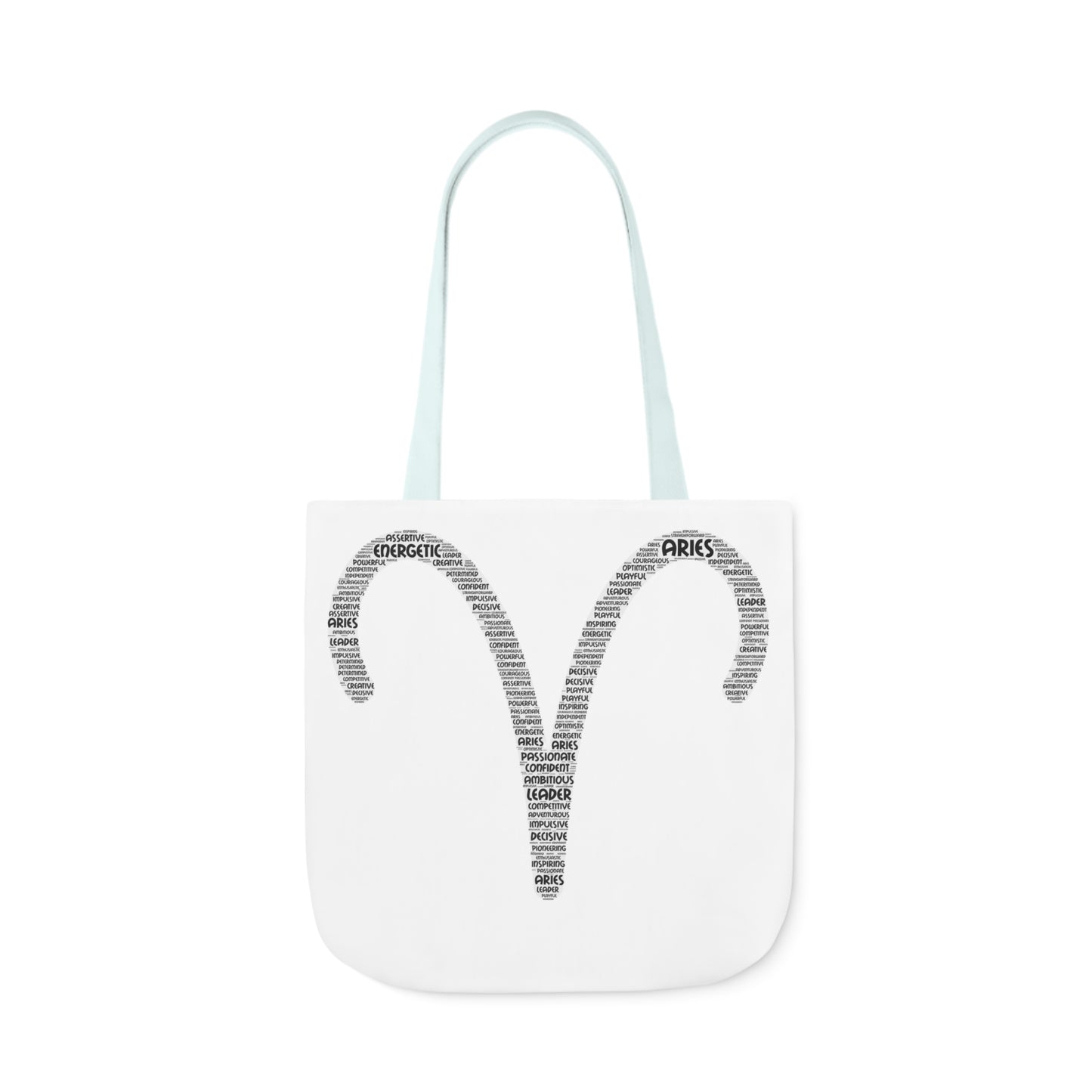 Aries Symbol Word Cloud Tote Bag