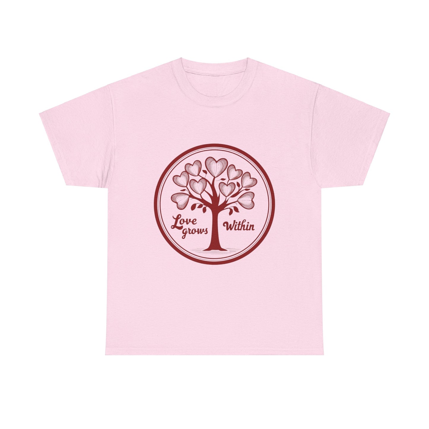 "Love Grows Within" T-Shirt | Embrace Inner Peace and Self-Love