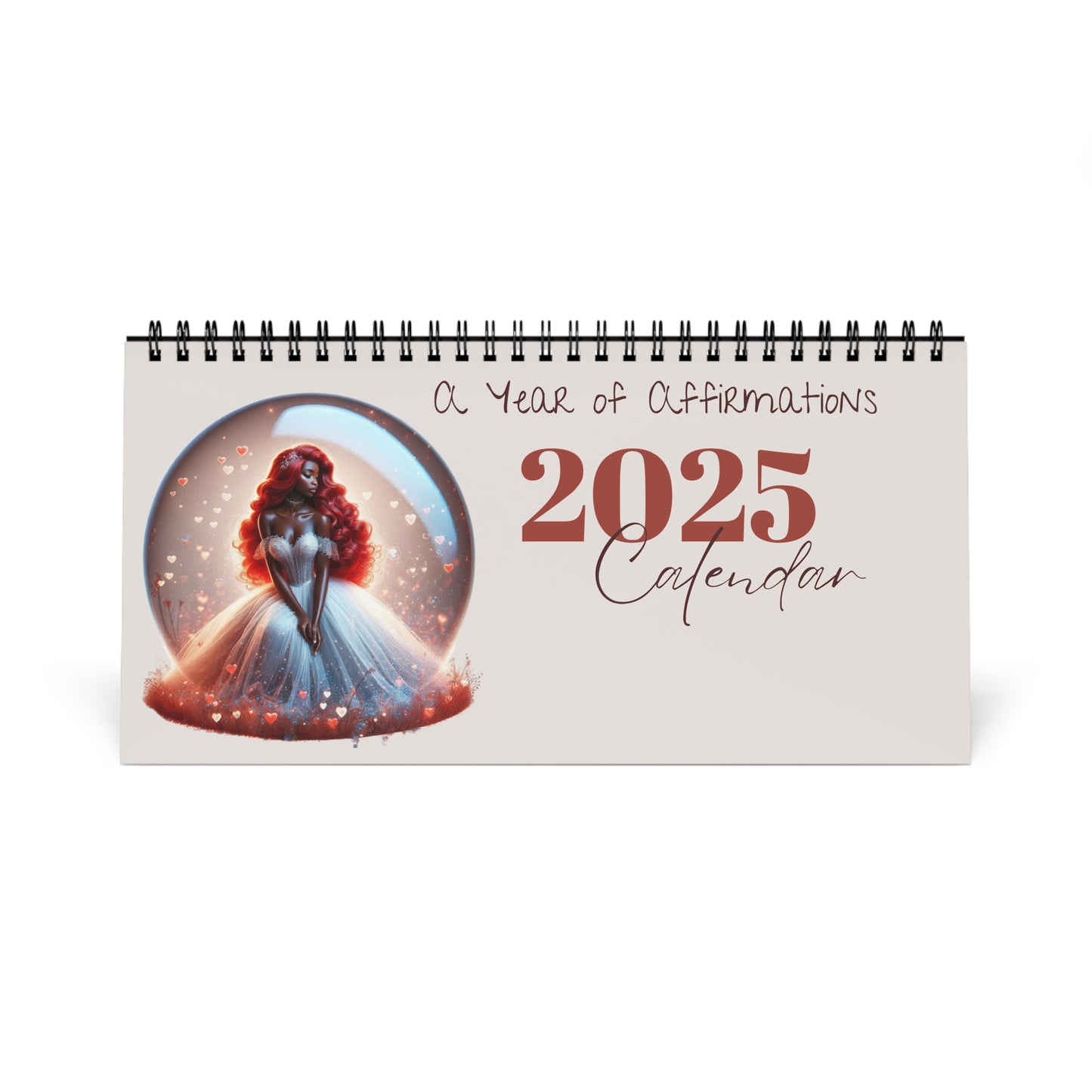 A Year of Affirmations 2025 Desk Calendar Calendar