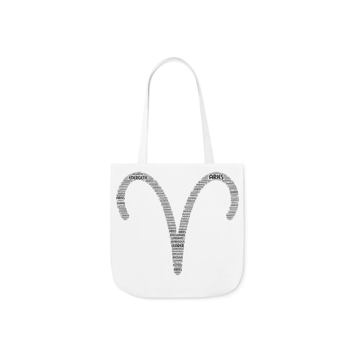 Aries Symbol Word Cloud Tote Bag