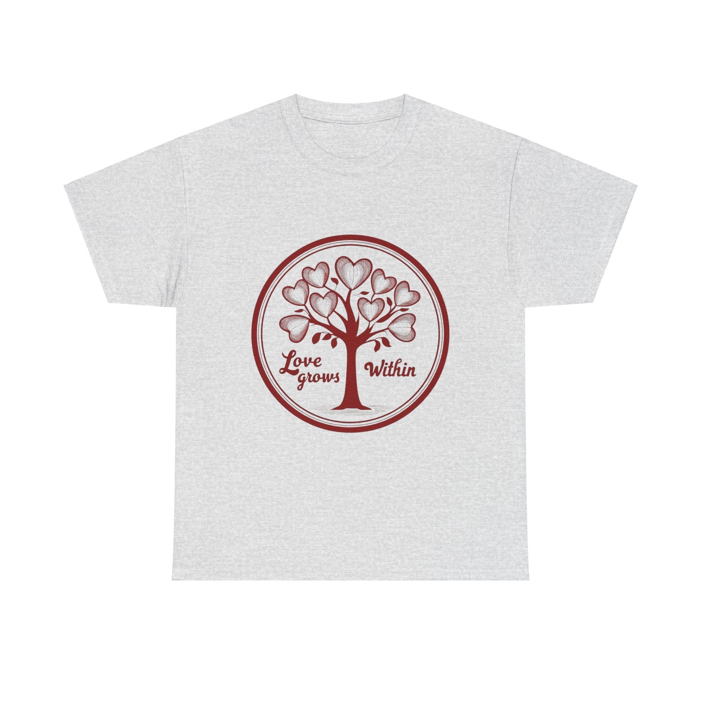 "Love Grows Within" T-Shirt | Embrace Inner Peace and Self-Love