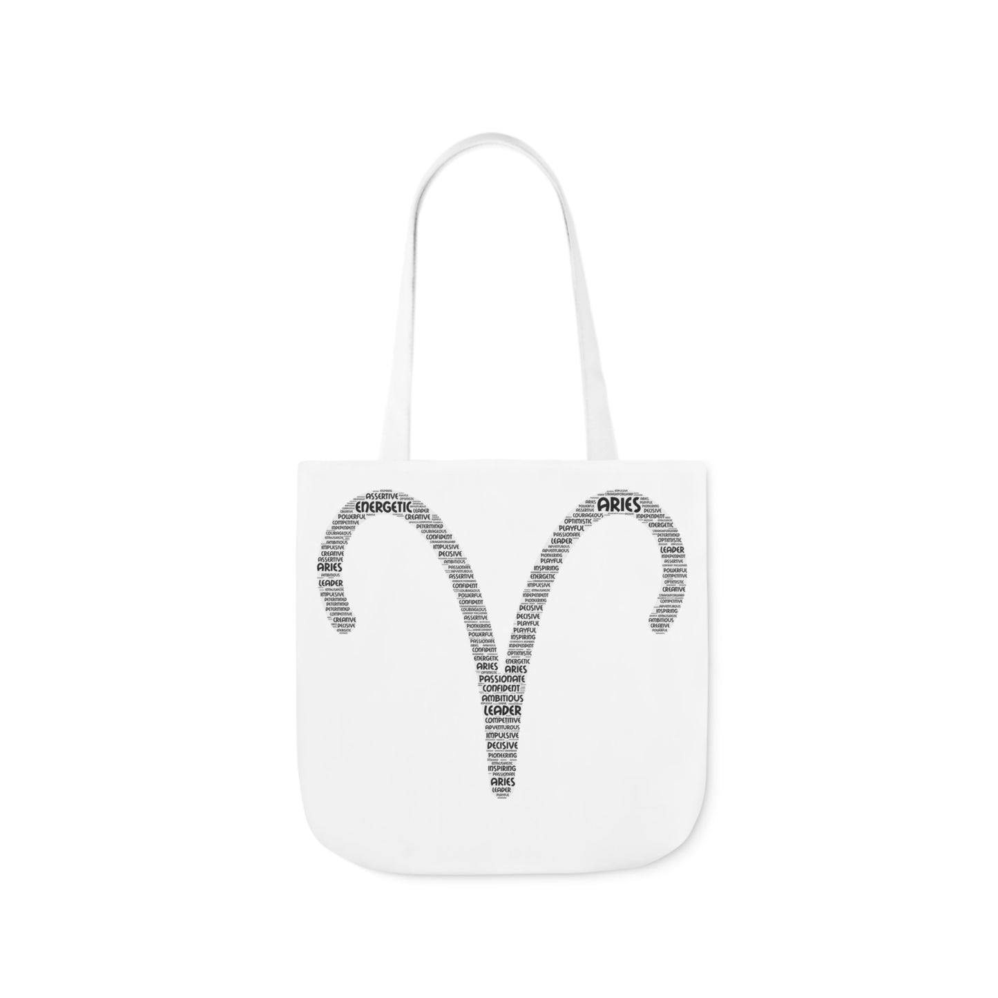 Aries Symbol Word Cloud Tote Bag