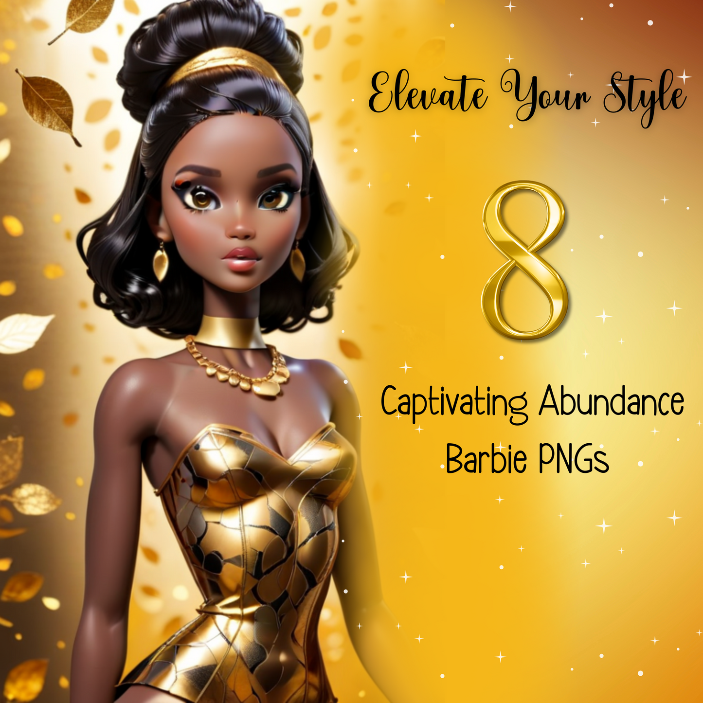 Elevate Your Style: Captivating Abundance Barbie PNGs