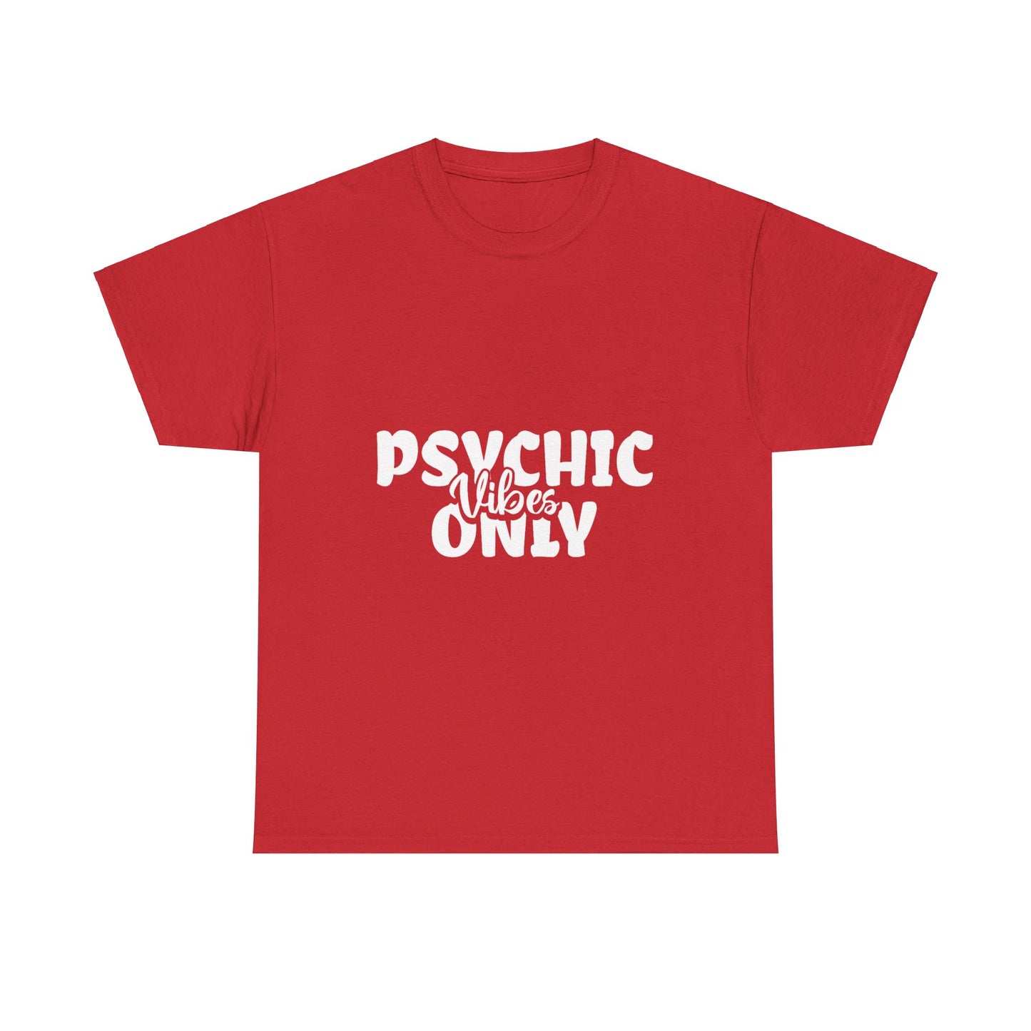 "Psychic Vibes Only" Unisex Heavy Cotton Tee