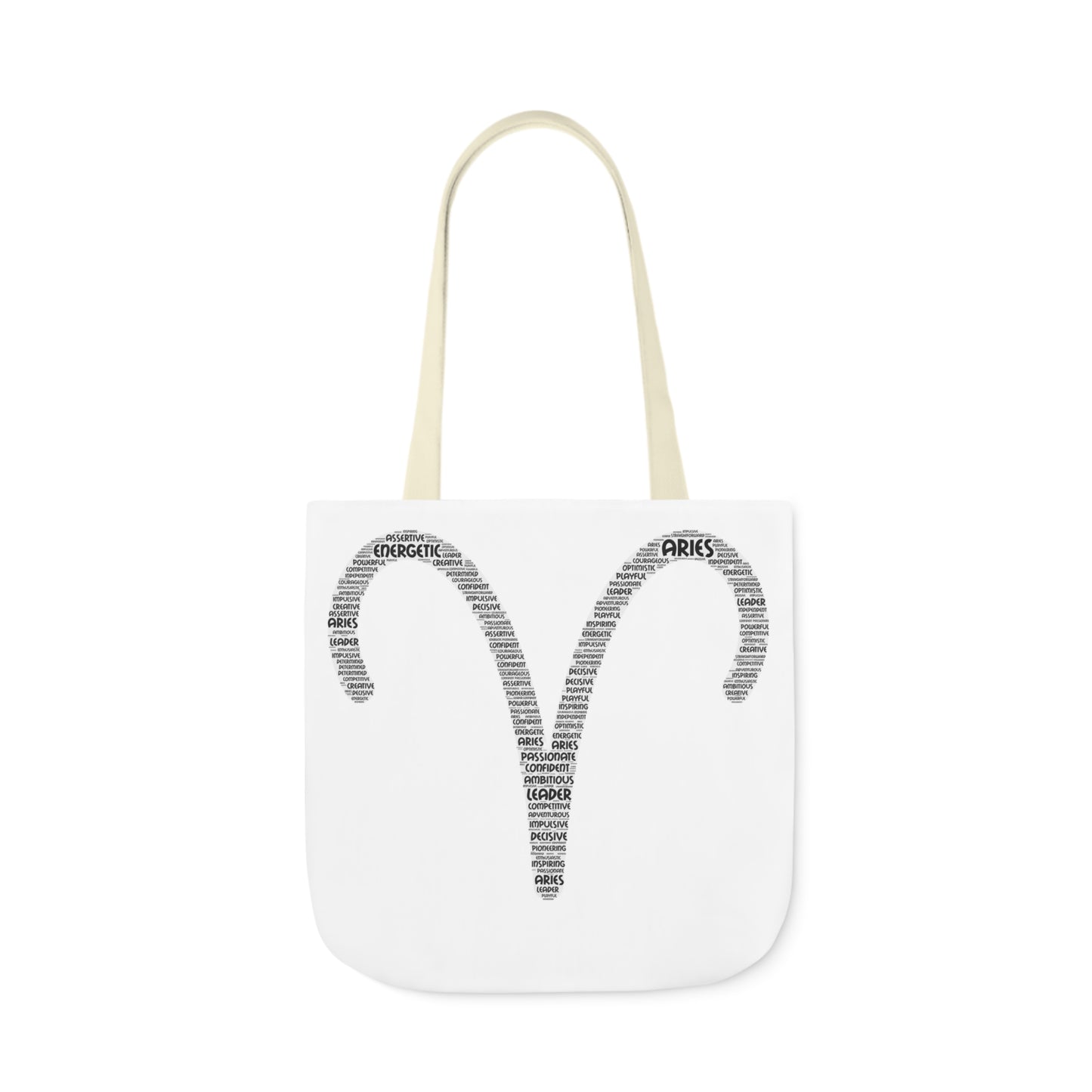 Aries Symbol Word Cloud Tote Bag