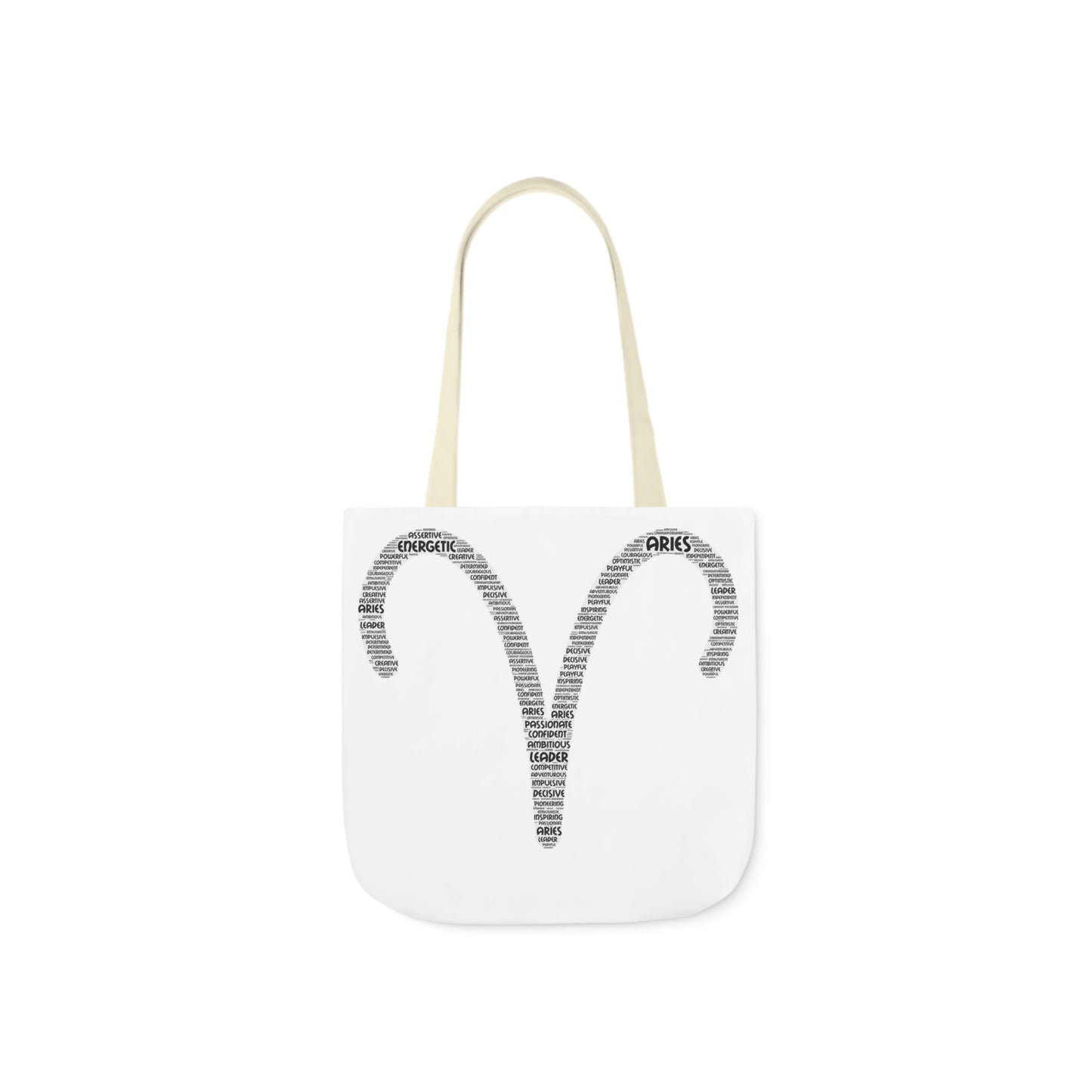 Aries Symbol Word Cloud Tote Bag