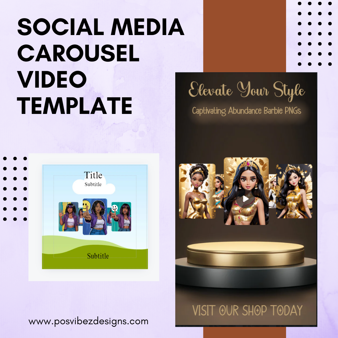 Engaging Carousel Video Templates